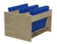 18 Shot Rack, 12 in. Mortars DR9