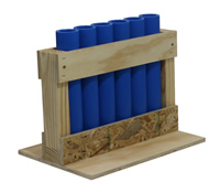 6 Shot Rack, 12 in. Mortars DR9