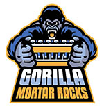 DR11 Gorilla Mortar Racks with 12 inch tubes