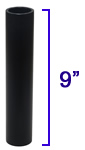 Plugged DR9 Mortar Tube 9"