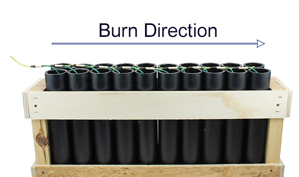 cannon fuse 10' roll. 30 seconds to the foot burn rate. - CDVS