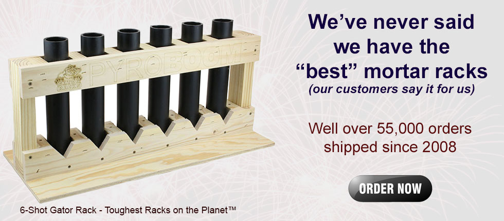 PYROBOOM Best Mortar Racks