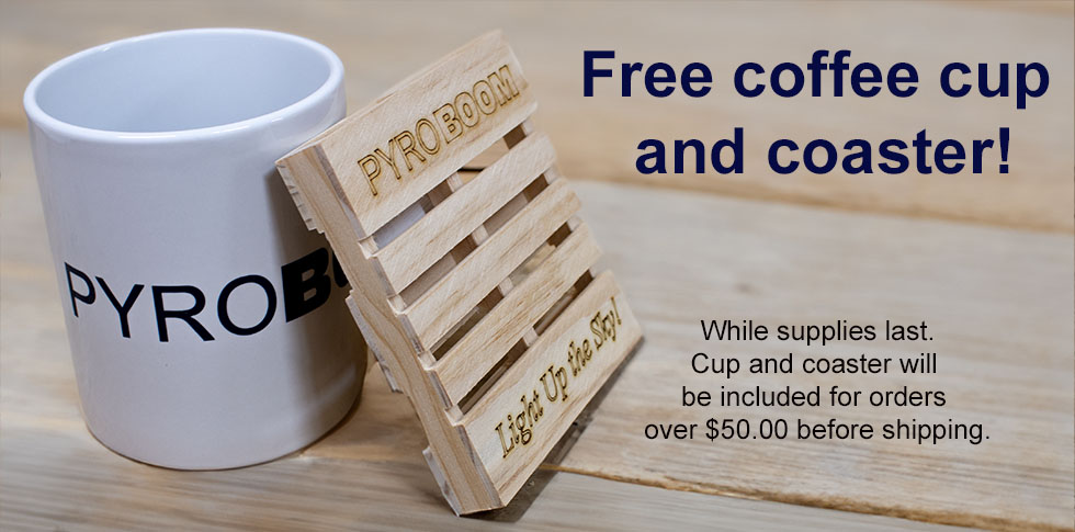 Free Coffee Mug - PYROBOOM