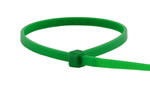 Green zip tie, 100 count